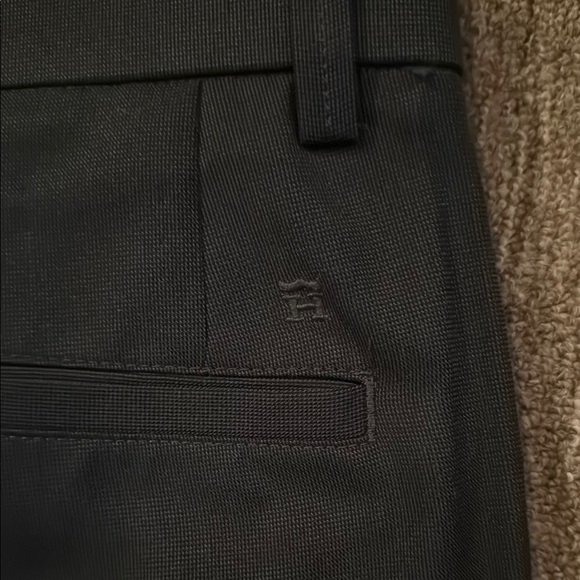 Men’s Haggar Tailored Black Dress Pants - Picture 4 of 5